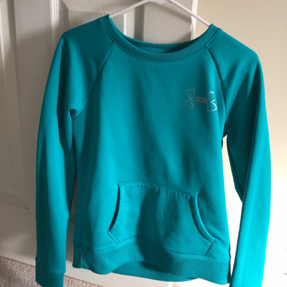 Aqua Under Armour crewneck